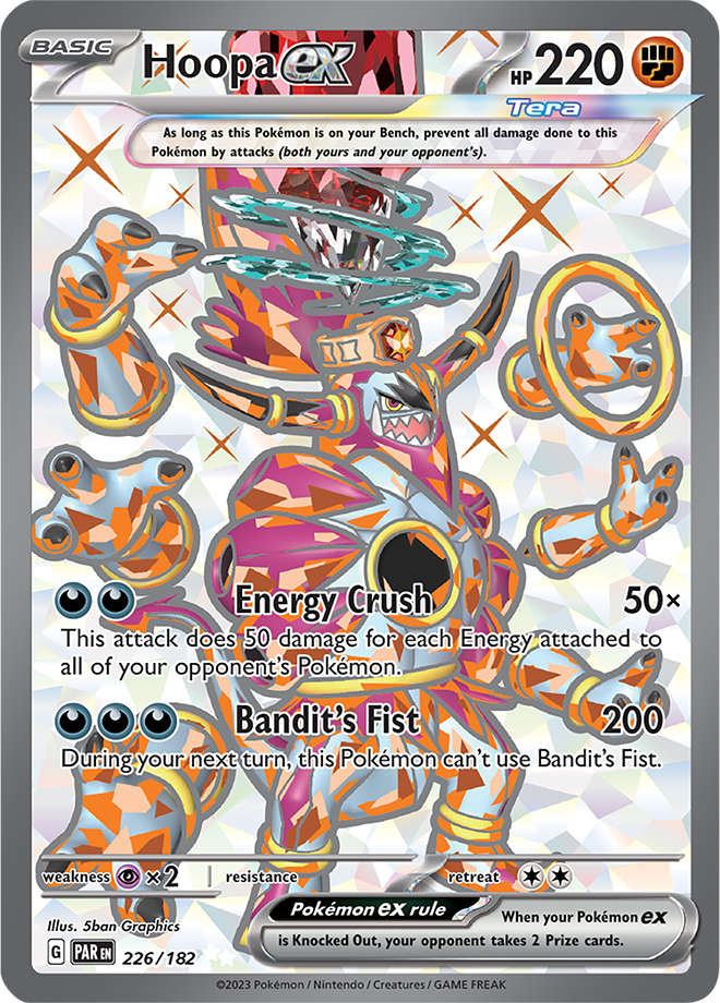 Hoopa ex - Paradox Rift - 226/182 - Full Art
