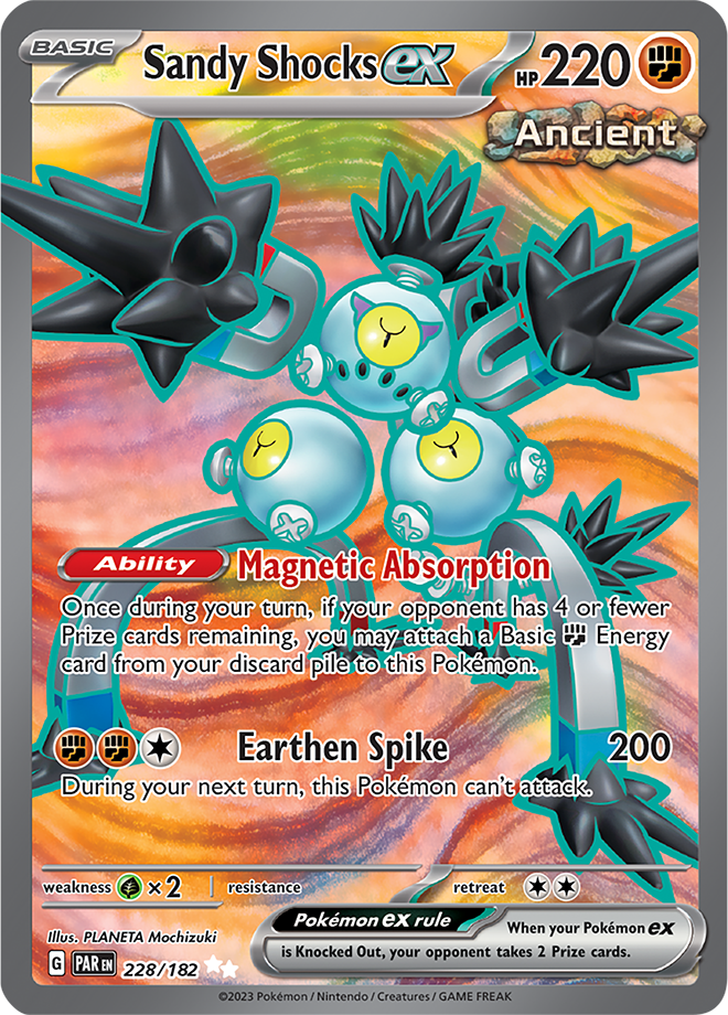 Sandy Shocks ex - Paradox Rift - 228/182 - Full Art