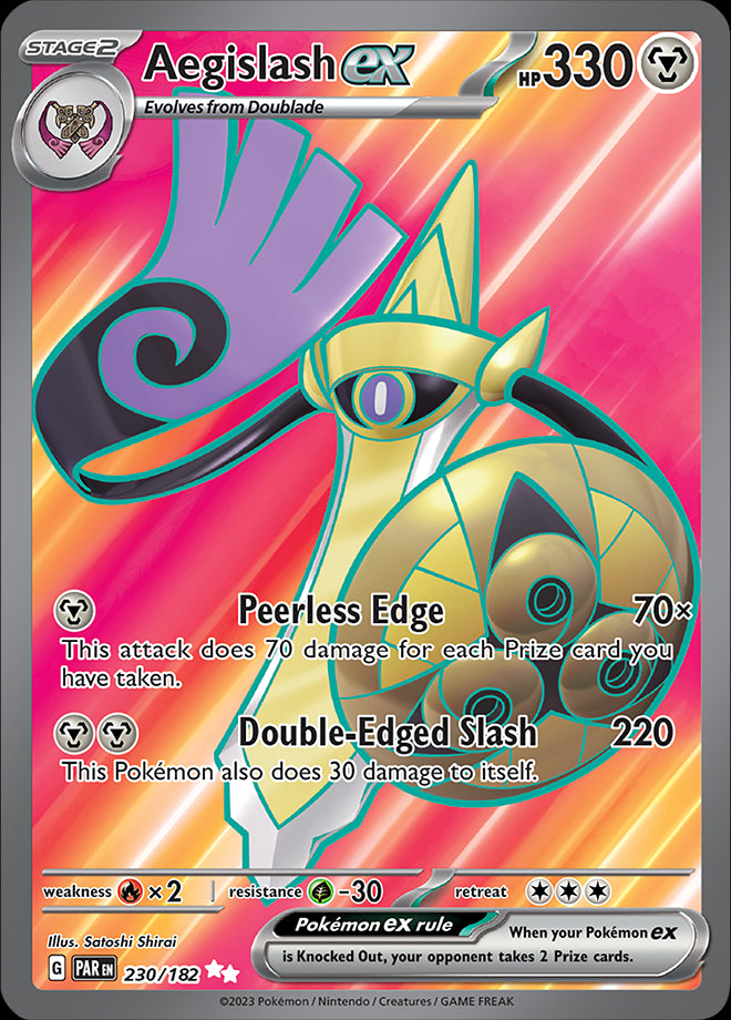 Aegislash ex - Paradox Rift - 230/182 - Full Art