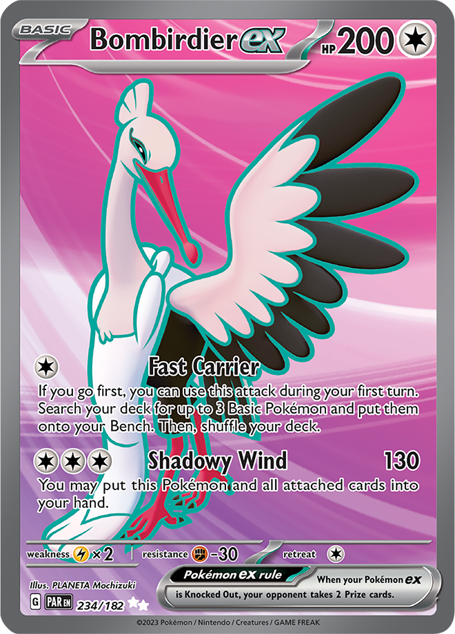 Bombirdier ex - Paradox Rift - 234/182 - Full Art
