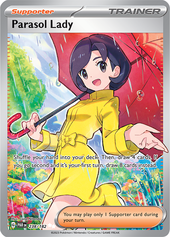 Parasol Lady - Paradox Rift - 238/182 - Full Art