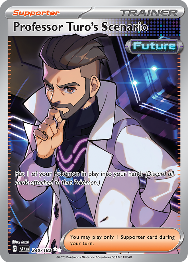 Professor Turo's Scenario - Paradox Rift - 240/182 - Full Art
