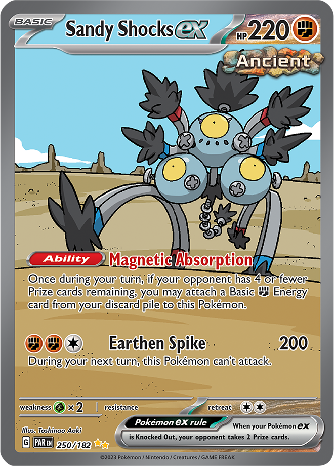 Sandy Shocks ex - Paradox Rift - 250/182 - Special Illustration Rare