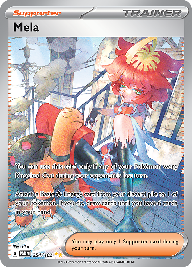 Mela - Paradox Rift - 254/182 - Special Illustration Rare