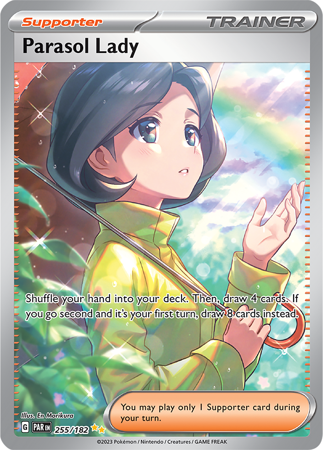 Parasol Lady - Paradox Rift - 255/182 - Special Illustration Rare