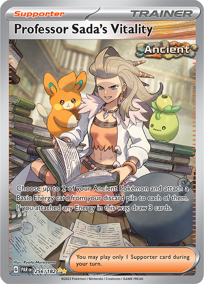 Professor Sada's Vitality - Paradox Rift - 256/182 - Special Illustration Rare