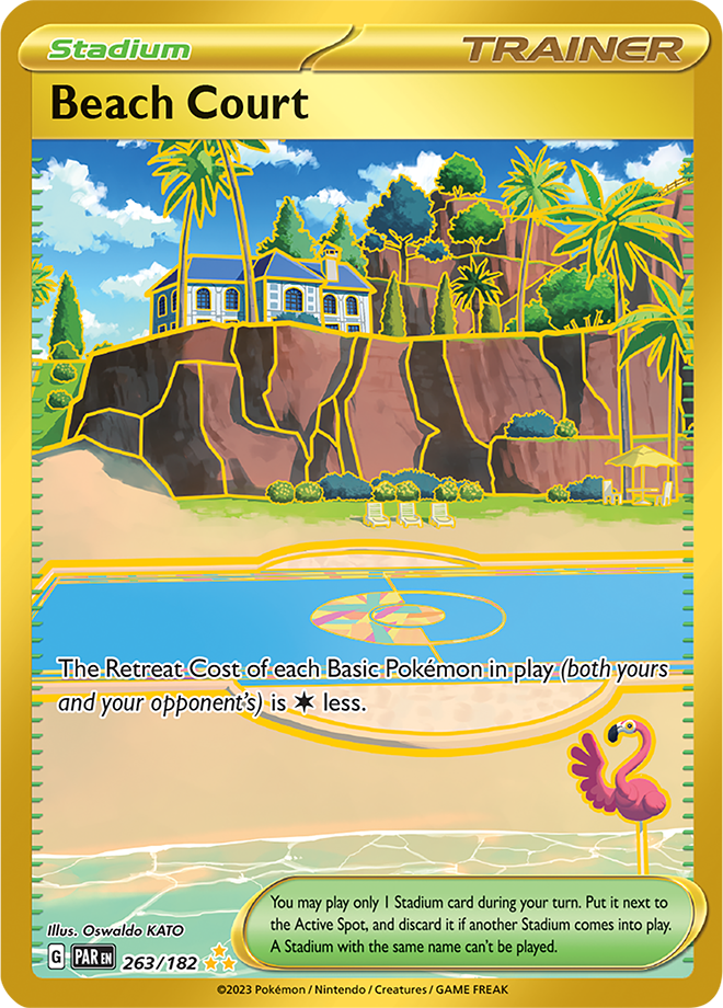 Beach Court - Paradox Rift - 263/182 - Hyper Rare