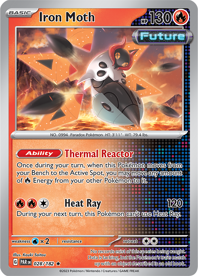 Iron Moth - Paradox Rift - 028/182 - Rare