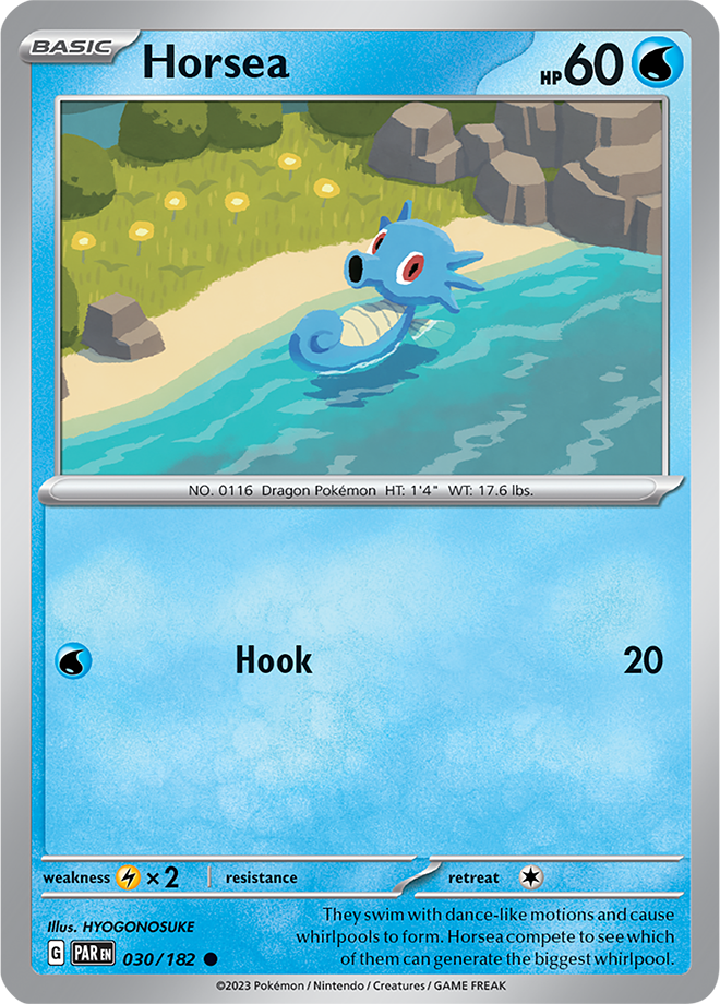 Horsea - Paradox Rift - 030/182 - Common