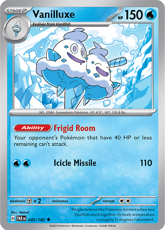 Vanilluxe - Paradox Rift - 045/182 - Uncommon