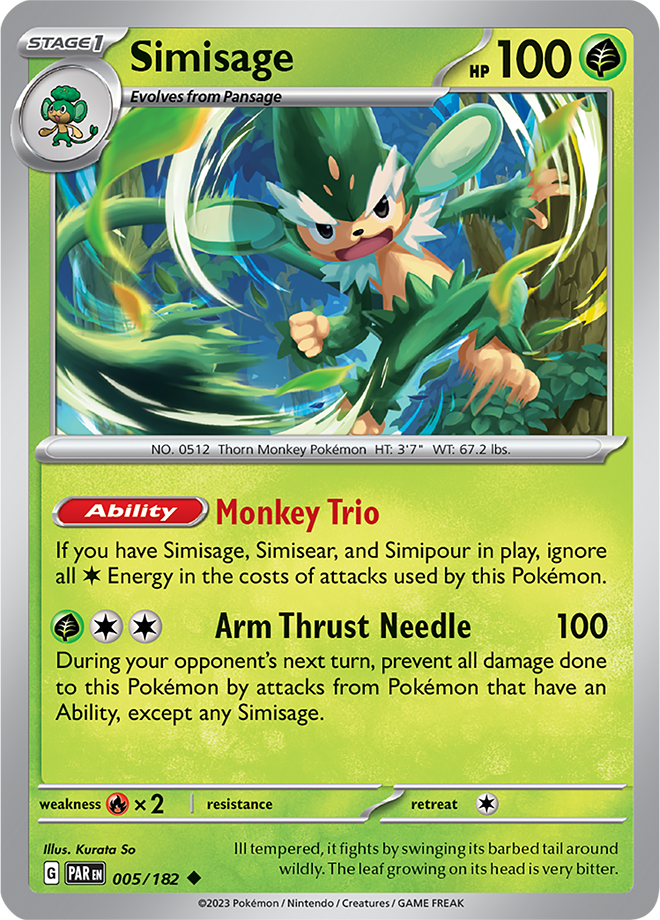 Simisage - Paradox Rift - 005/182 - Uncommon