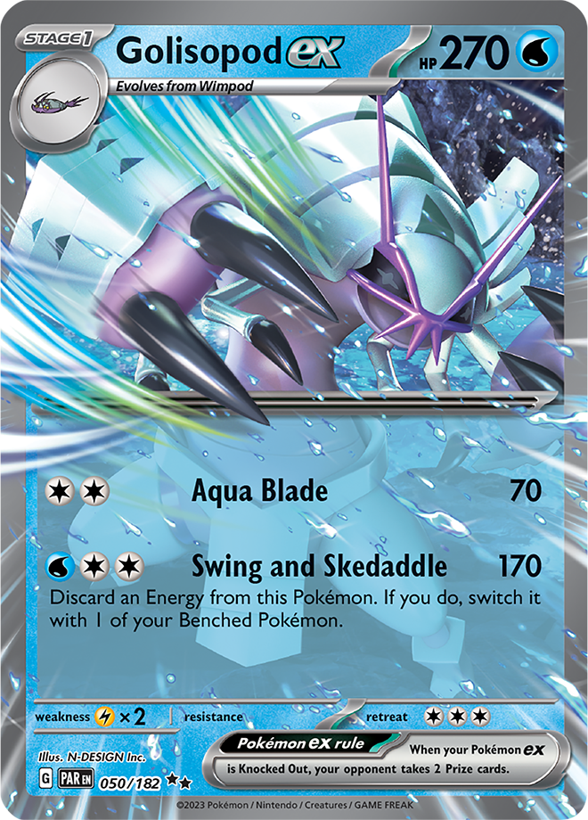 Golisopod ex - Paradox Rift - 050/182 - Double Rare