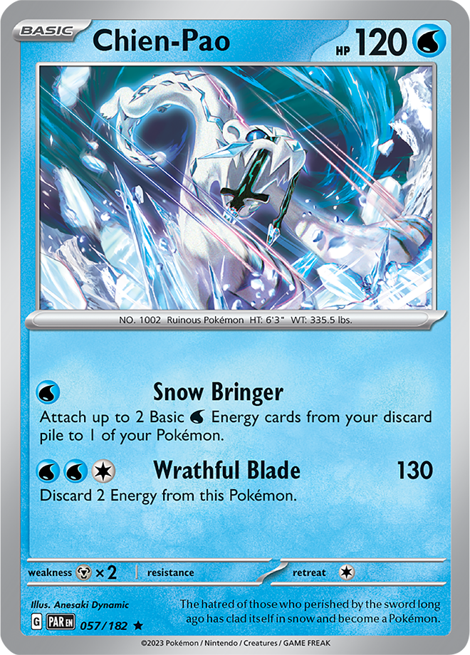 Chien-Pao - Paradox Rift - 057/182 - Rare