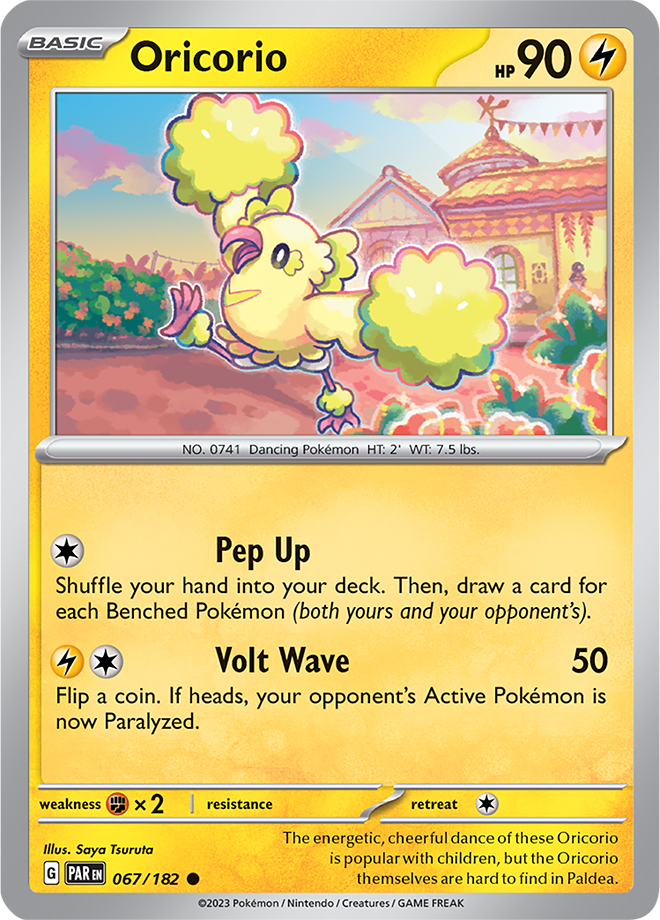 Oricorio - Paradox Rift - 067/182 - Common