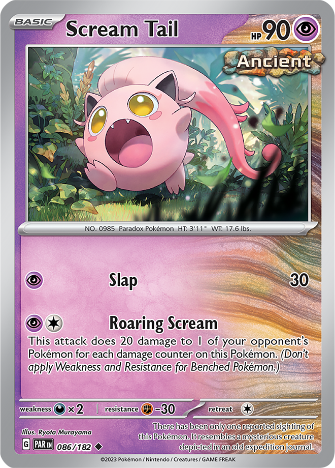 Scream Tail - Paradox Rift - 086/182 - Uncommon