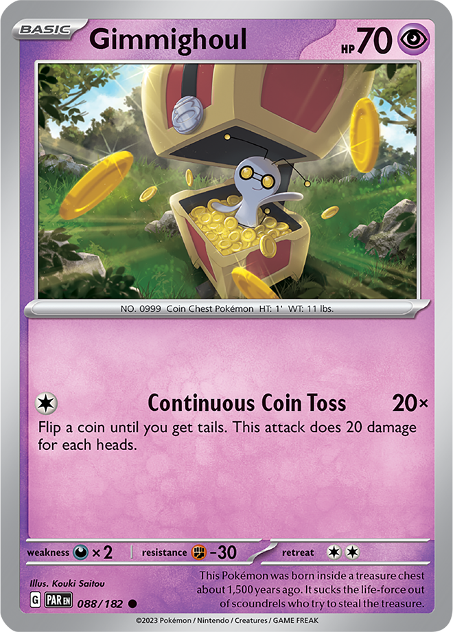 Gimmighoul - Paradox Rift - 088/182 - Common