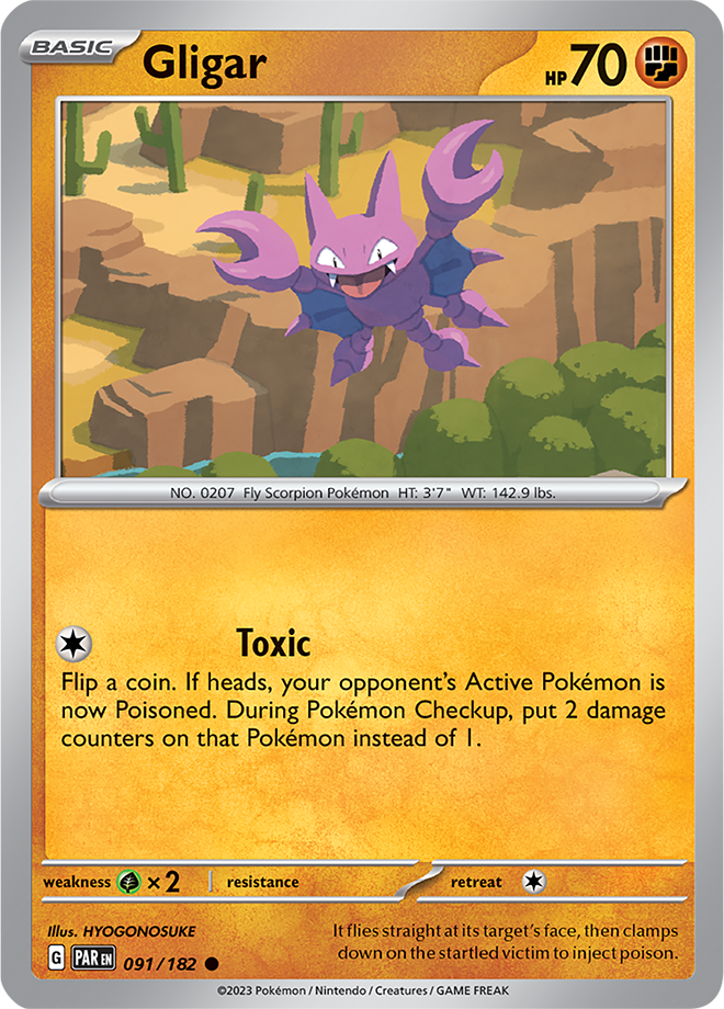 Gligar - Paradox Rift - 091/182 - Common