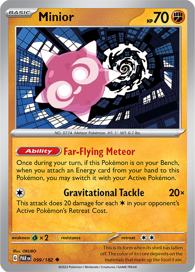 Minior - Paradox Rift - 099/182 - Uncommon