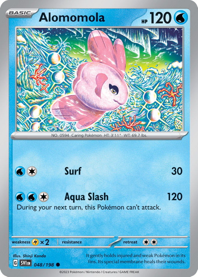 Alomomola - Scarlet & Violet Base 048/198 - Common