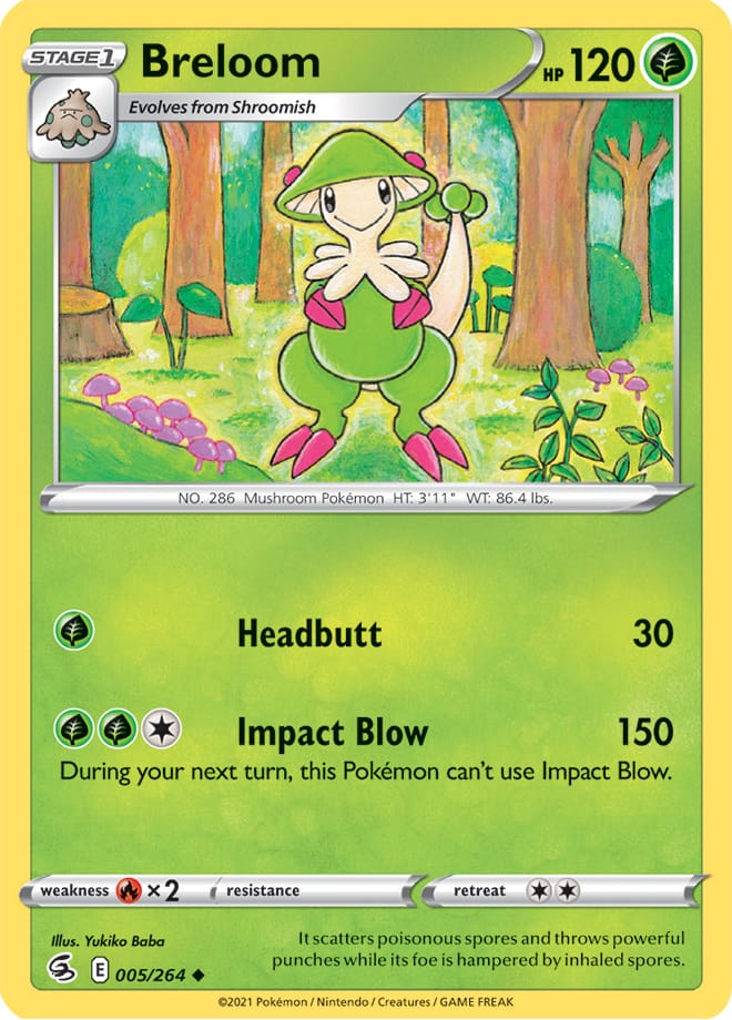Breloom - Fusion Strike 005/264 - Uncommon
