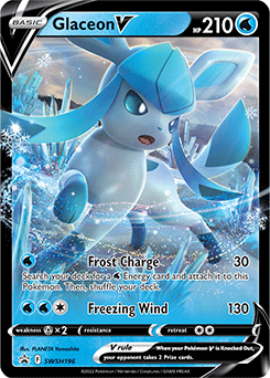 Glaceon V - Sword & Shield Promo SWSH196 - Promo