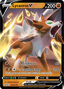 Lycanroc V - Sword & Shield Promo SWSH199 - Promo