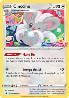 Cinccino - Sword & Shield Promo SWSH009 - Promo