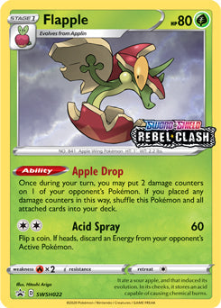 Flapple - Sword & Shield Promo SWSH022 - Promo