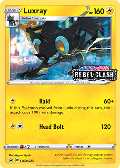 Luxray - Sword & Shield Promo SWSH023 - Promo