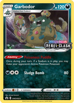 Garbodor - Sword & Shield Promo SWSH025 - Promo