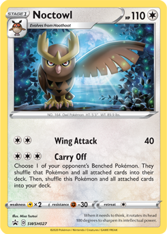 Noctowl - Sword & Shield Promo SWSH027 - Promo