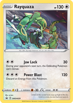 Rayquaza - Sword & Shield Promo SWSH029 - Promo
