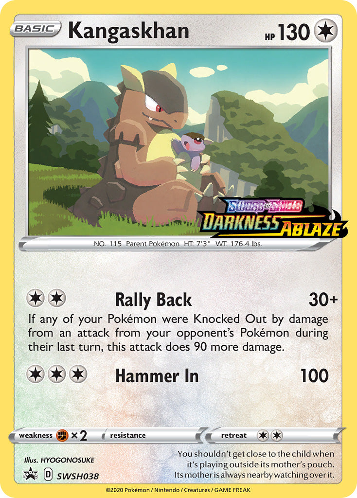 Kangaskhan - Sword & Shield Promo SWSH038 - Promo