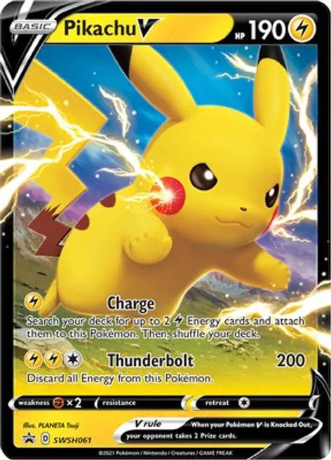 Pikachu V - Sword & Shield Promo SWSH061 - Promo