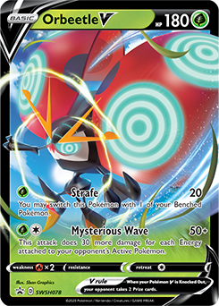 Orbeetle V - Sword & Shield Promo SWSH078 - Promo