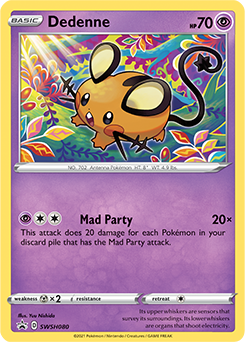 Dedenne - Sword & Shield Promo SWSH080 - Promo