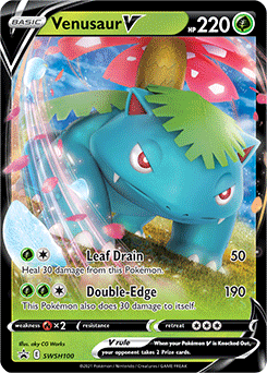 Venusaur V - Sword & Shield Promo SWSH100 - Promo