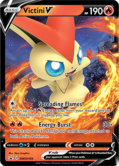 Victini V - Sword & Shield Promo SWSH104 - Promo