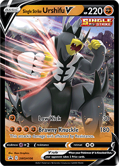 Single Strike Urshifu V - Sword & Shield Promo SWSH106 - Promo