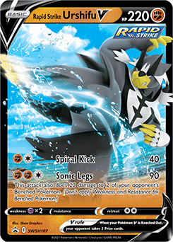 Rapid Strike Urshifu V - Sword & Shield Promo SWSH107 - Promo