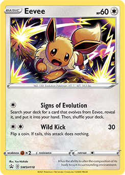 Eevee - Sword & Shield Promo SWSH118 - Promo