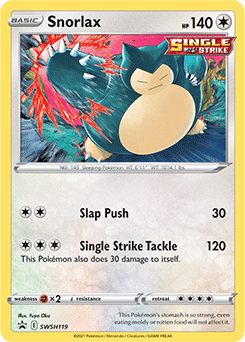 Snorlax - Sword & Shield Promo SWSH119 - Promo