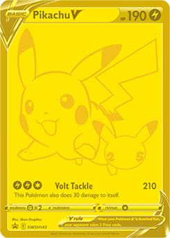 Pikachu V - Sword & Shield Promo SWSH145 - Promo
