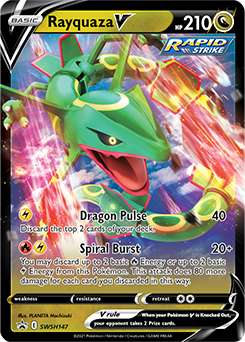 Rayquaza V - Sword & Shield Promo SWSH147 - Promo