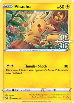 Pikachu - Sword & Shield Promo SWSH153 - Promo