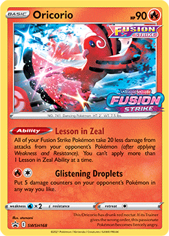 Oricorio - Sword & Shield Promo SWSH168 - Promo