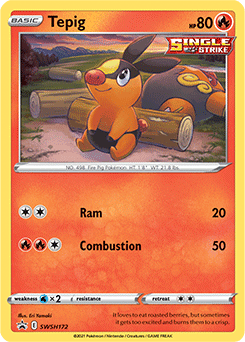 Tepig - Sword & Shield Promo SWSH172 - Promo