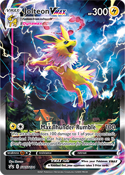 Jolteon VMAX - Sword & Shield Promo SWSH184 - Promo