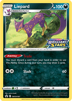 Liepard - Sword & Shield Promo SWSH187 - Promo