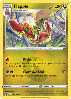 Flapple - Sword & Shield Promo SWSH189 - Promo